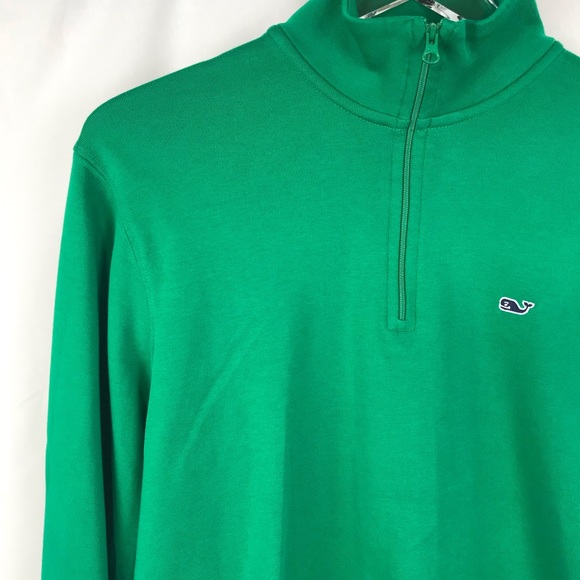 Vineyard Vines Other - Vineyard Vines 1/4 zip pullover Size S Green